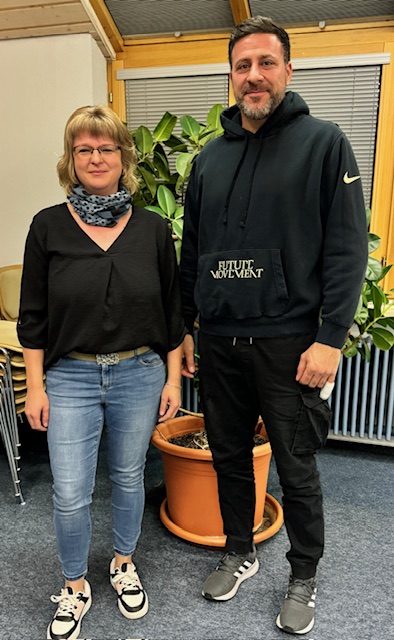 Cornelia Probst und Amara Chehade